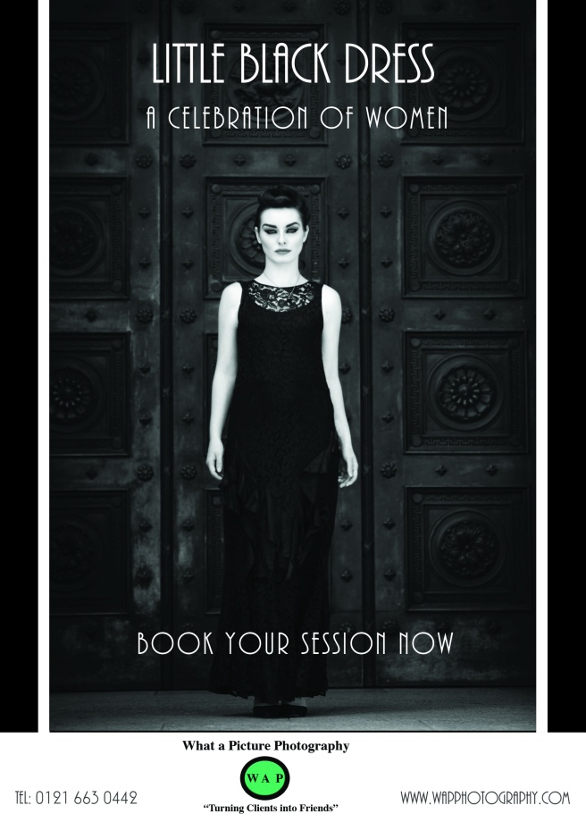 Little Black Dress advert - What a Picture Photography