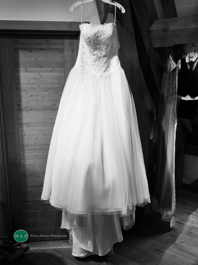 the wedding dress by What a Picture Photography